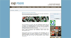 Desktop Screenshot of cupandmore.de