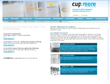Tablet Screenshot of cupandmore.ch